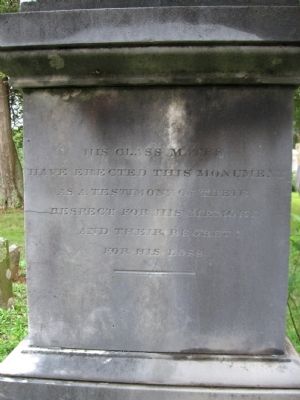 Cadet Charles K. Hodge Monument. Click for full size. Cadet Charles K. Hodge Monument image. Click for full size.