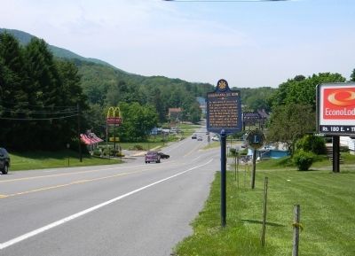 Wide view of the Susquehanna Log Boom Marker image. Click for full size.
