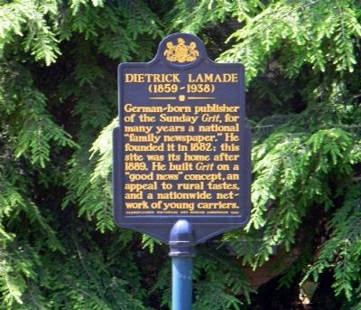 Dietrick Lamade Marker image. Click for full size.