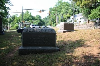 26th Illinois Infantry Marker. Click for full size. 26th Illinois Infantry Marker image. Click for full size.
