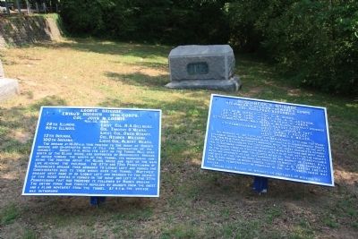 Loomis' Brigade Marker. Click for full size. Loomis' Brigade Marker image. Click for full size.