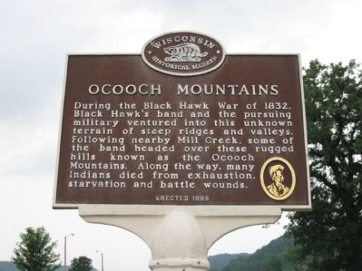 Ocooch Mountains Marker image. Click for full size.