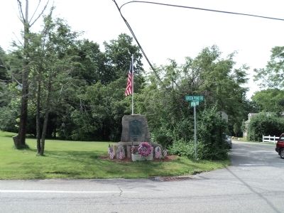 Marker on Green Pond Road. Click for full size. Marker on Green Pond Road image. Click for full size.