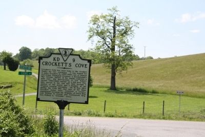Crockett’s Cove Marker image. Click for full size.