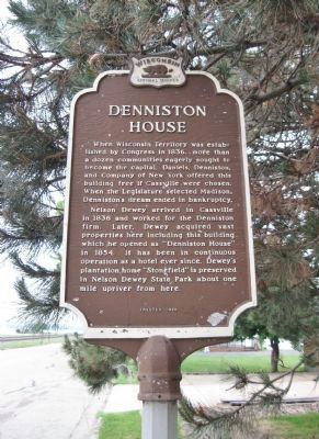 Denniston House Marker image. Click for full size.