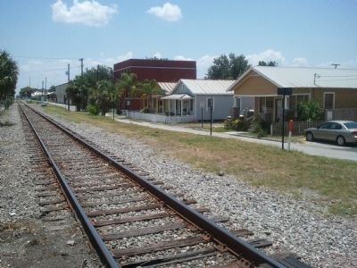 Railroad Tracks Through Ybor City. Click for full size. Railroad Tracks Through Ybor City image. Click for full size.