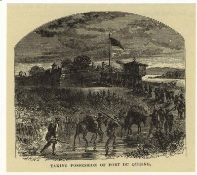 Fort Duquesne. Click for full size. Fort Duquesne image. Click for full size.