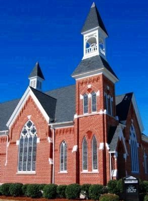 Abbeville Presbyterian Church (ca. 1887)<br>301 North Main Street image. Click for full size.