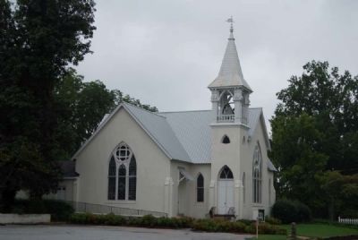 Abbeville Associate Reformed Presbyterian Church (ca. 1890)<br>103 Vienna Street image. Click for full size.