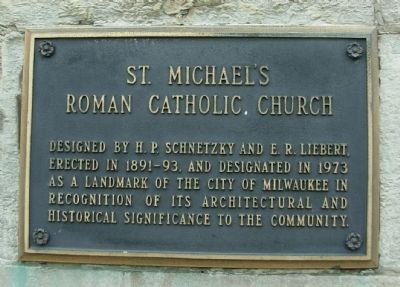 St. Michael's Roman Catholic Church Marker image. Click for full size.