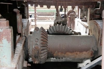 Gears under the blowing engine. image. Click for full size.