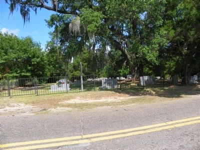Historic Gautier Cemetery Marker image. Click for full size.