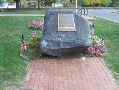 Hightstown World War II Memorial image. Click for full size.