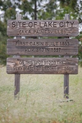 Site of Lake City Marker image. Click for full size.