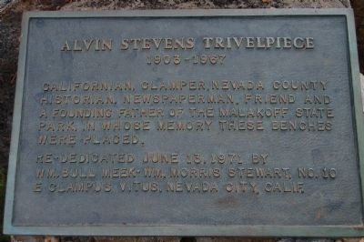 Alvin Stevens Trivelpiece Marker image. Click for full size.