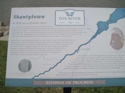 Shantytown Marker image. Click for full size.
