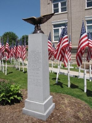 Smyth County Revolutionary War Memorial image. Click for full size.