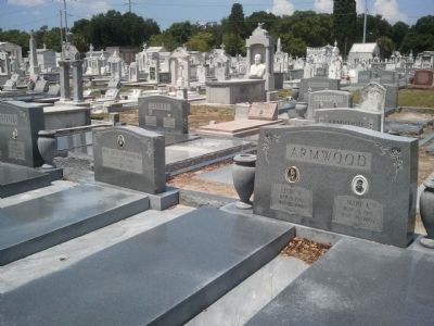 Armwood Family Plot at La Unione Italiana Cemetery image. Click for full size.
