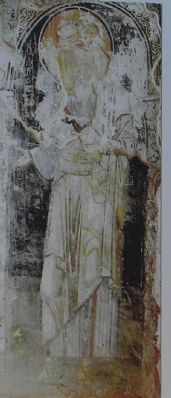 An ancient rendering of St. John on "The Life of St. John" marker image. Click for full size.