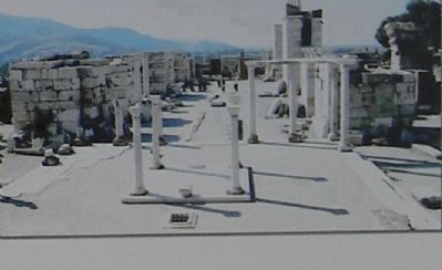 Photo of the tomb of St. John - on "The Life of St. John" marker. Click for full size. Photo of the tomb of St. John - on "The Life of St. John" marker image. Click for full size.
