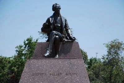 Stephen Fuller Austin monument. Click for full size. Stephen Fuller Austin monument image. Click for full size.