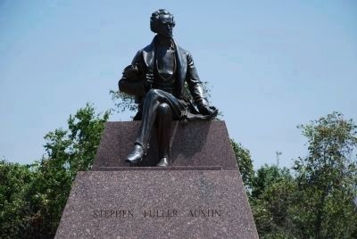 Stephen Fuller Austin monument image. Click for full size.