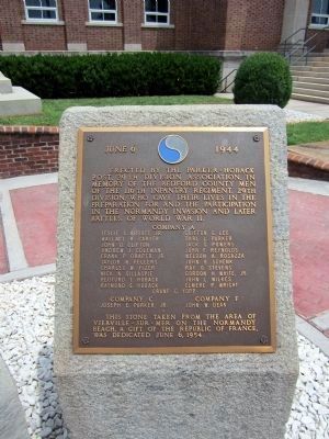 Bedford County WWII Memorial image. Click for full size.