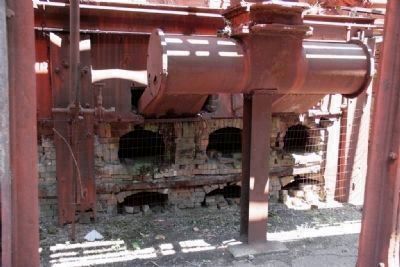 Blast Furnace Gas Injector in front of the Fire Boxes image. Click for full size.