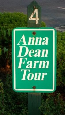 Anna Dean Farm Tour Stop 4 Marker image. Click for full size.