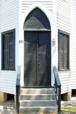 Richland Presbyterian Church Front Door image. Click for full size.