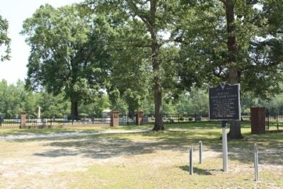 Richland Presbyterian Church Marker and Cemetery image. Click for full size.
