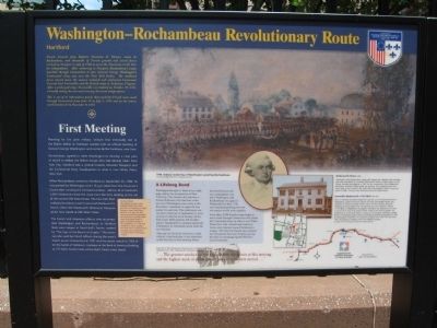 Washington – Rochambeau Revolutionary Route Marker image. Click for full size.