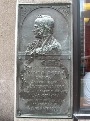 Horace Wells Marker. Click for full size. Horace Wells Marker image. Click for full size.