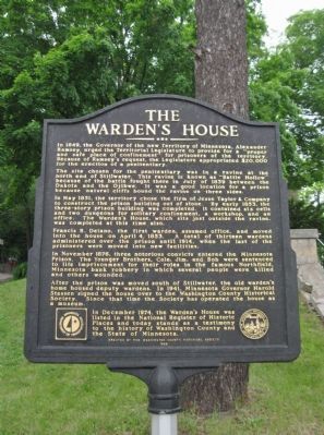 The Warden's House Marker image. Click for full size.