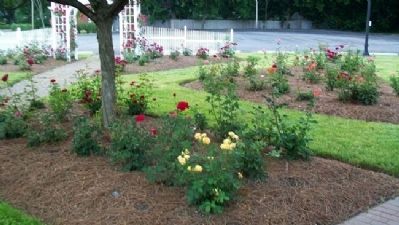 Commemorative Rose Garden. Click for full size. Commemorative Rose Garden image. Click for full size.