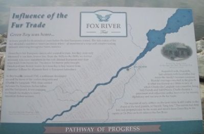 Influence of the Fur Trade Marker image. Click for full size.