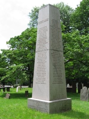 In Memory of the First Settlers of Hartford Monument image. Click for full size.