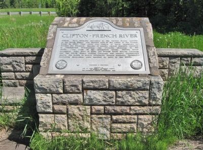 Clifton�French River Marker image. Click for more information.