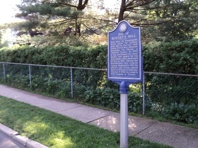 Site of Bogerts Mill Marker image. Click for full size.