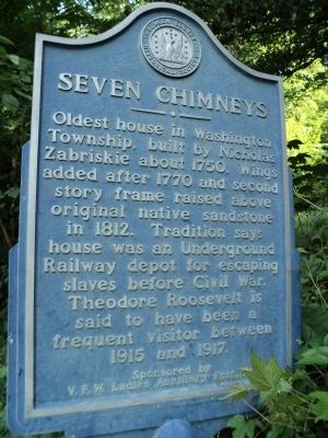 Seven Chimneys Marker image. Click for full size.