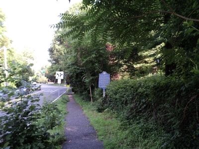 Marker on Ridgewood Road image. Click for full size.