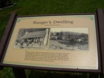 Ranger's Dwelling Marker image. Click for full size.