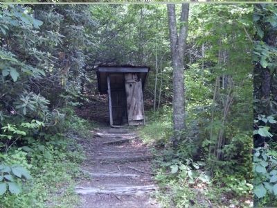Ranger's Dwelling Outhouse. Click for full size. Ranger's Dwelling Outhouse image. Click for full size.