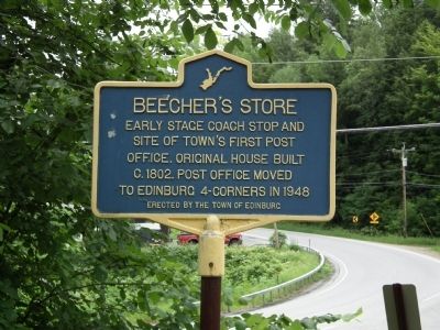 Beecher's Store Marker image. Click for full size.