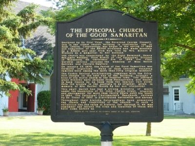 The Episcopal Church of the Good Samaritan Marker. Click for full size. The Episcopal Church of the Good Samaritan Marker image. Click for full size.