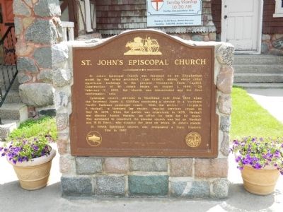 St, John's Episcopal Church Marker image. Click for full size.