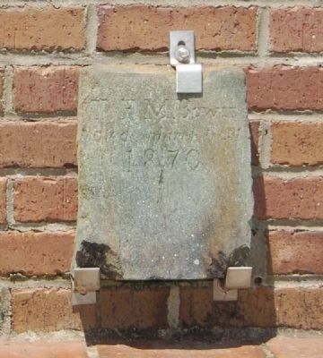 T.F.M. Bowie Tombstone. Click for full size. T.F.M. Bowie Tombstone image. Click for full size.