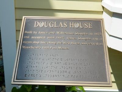 Douglas House Marker image. Click for full size.