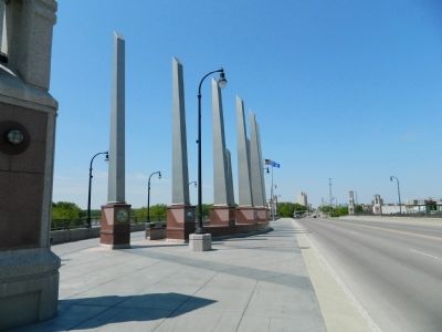 Veterans Memorial looking west image. Click for full size.