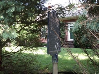 Marker at the Teunis Haring House image. Click for full size.